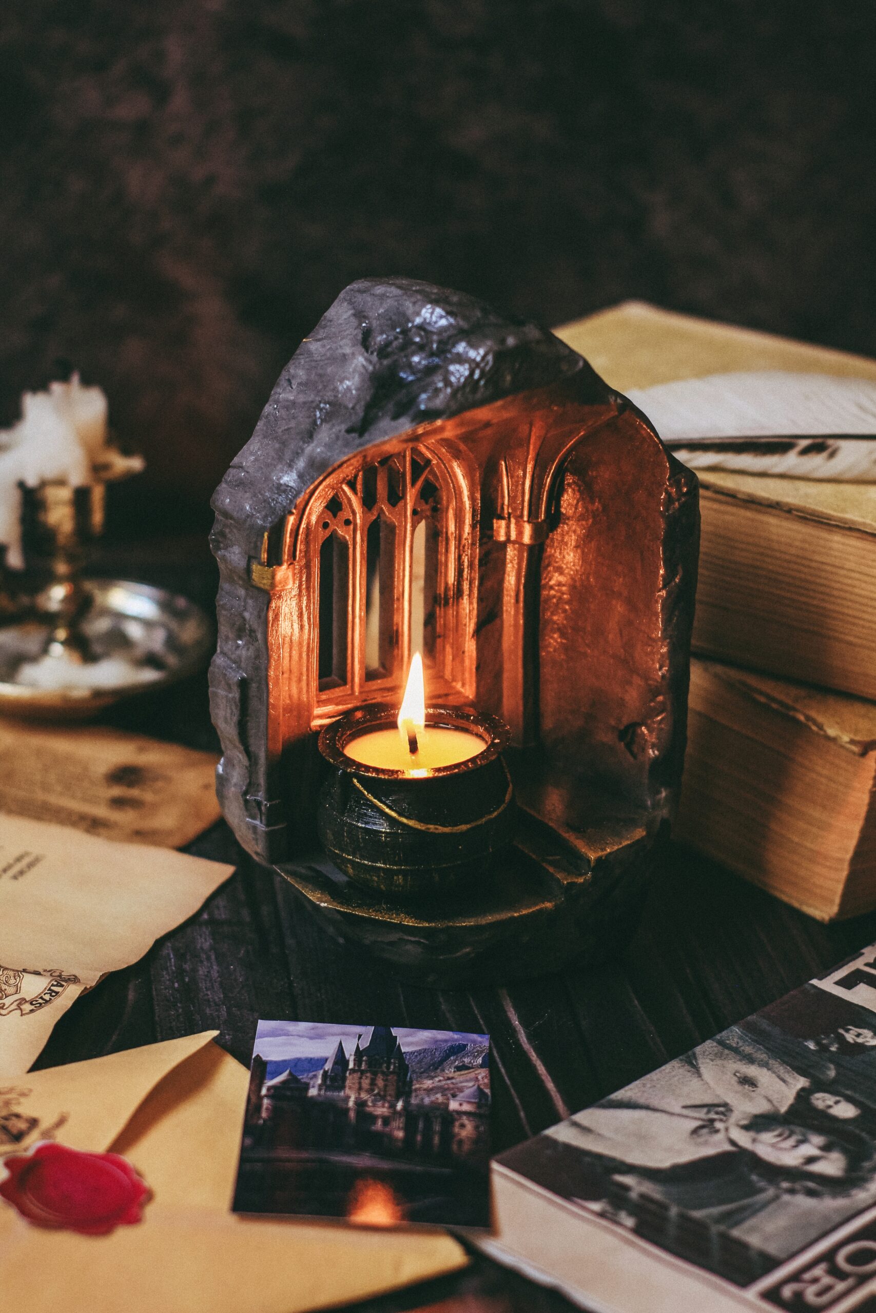 Processed with VSCO with 6 preset Підсвічник та свічка «Куточок замку» - Зображення 1