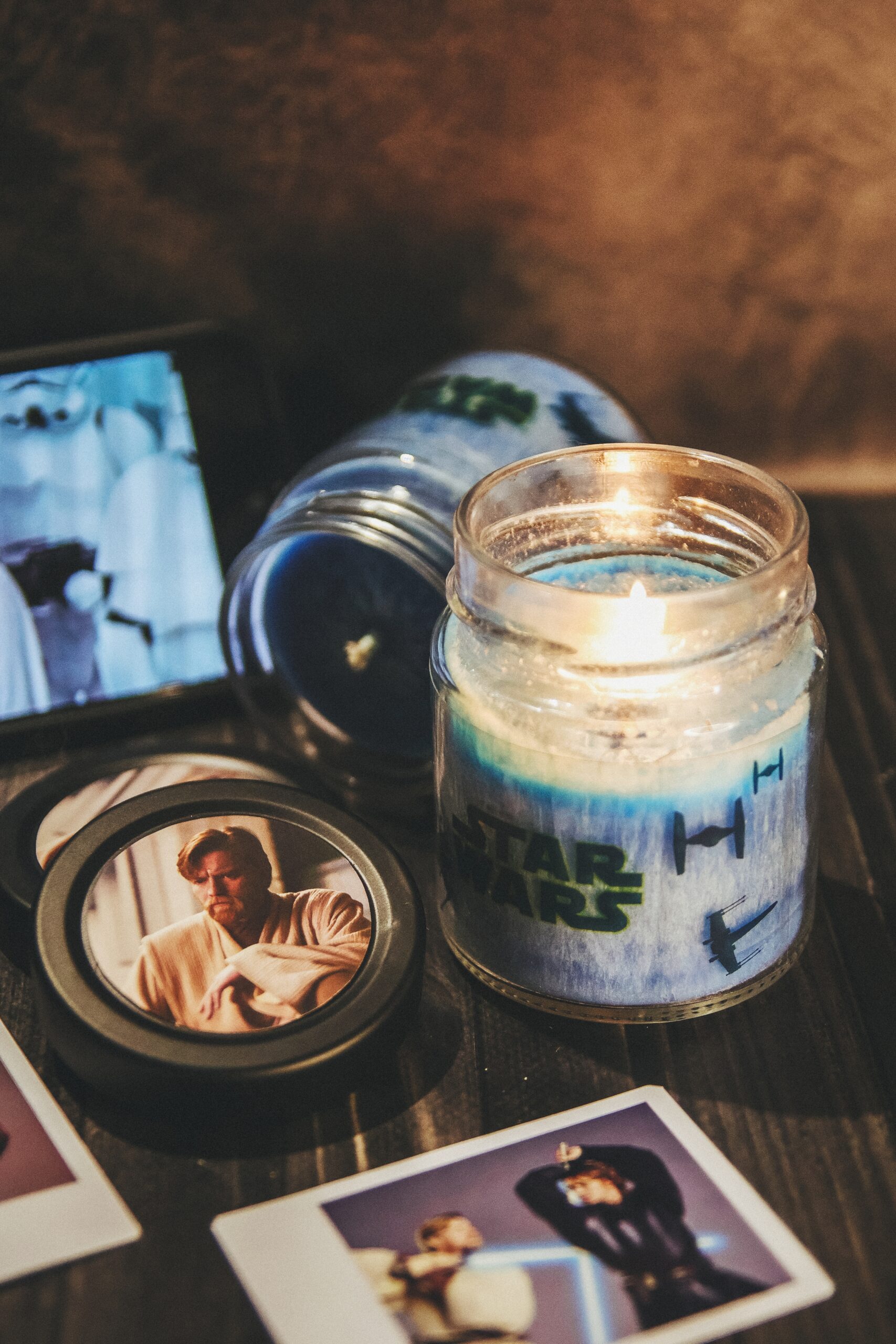 Processed with VSCO with 4 preset Свічка в склі «Обі Ван» - Зображення 1
