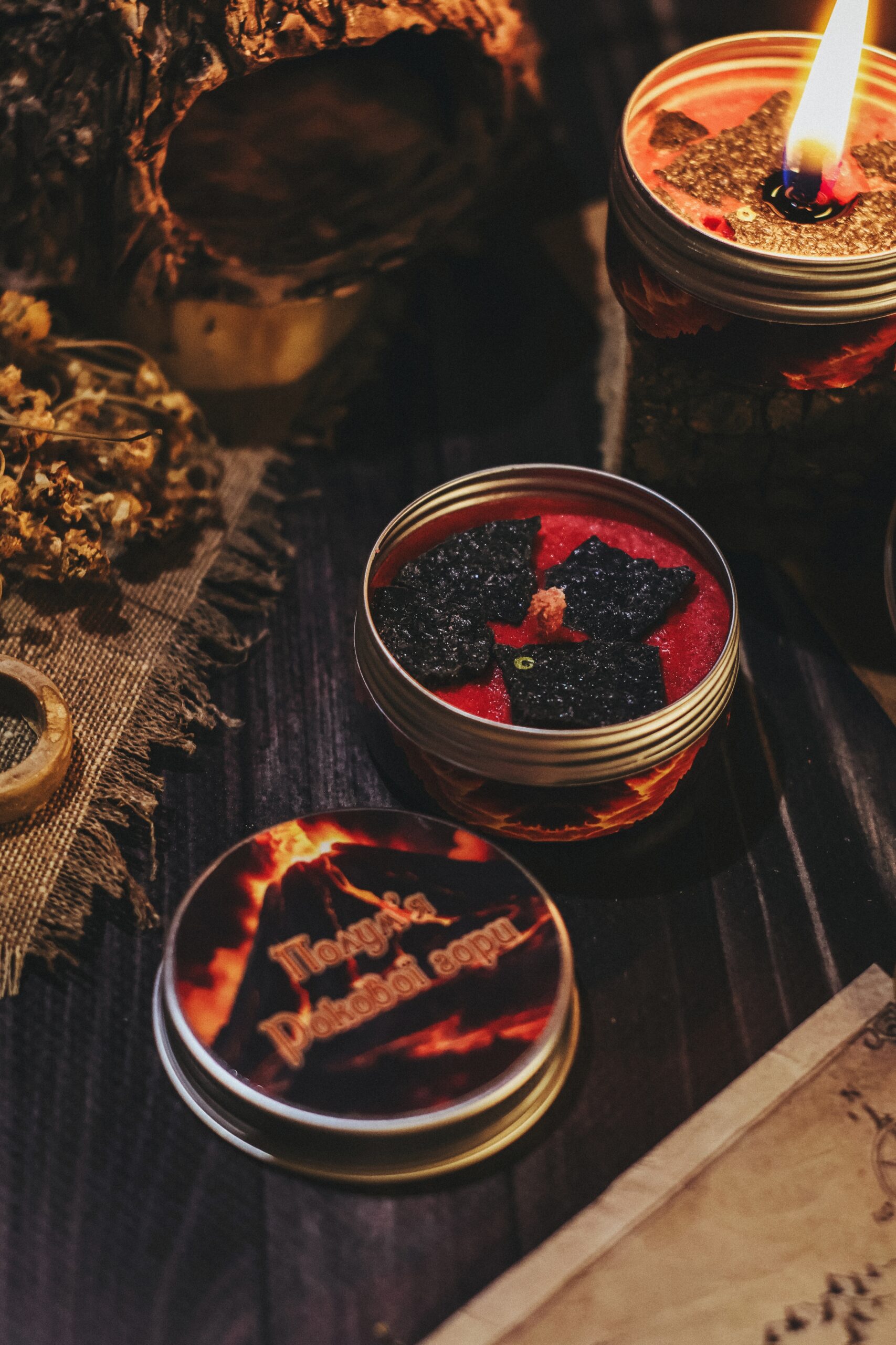 Processed with VSCO with 4 preset Свічка в банці «Полум’я рокової гори» - Зображення 1